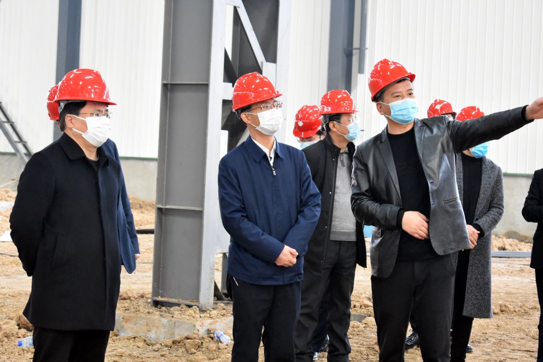 淮北市副市長(zhǎng)蒞臨力幕科技 調(diào)研復(fù)工、復(fù)產(chǎn)情況